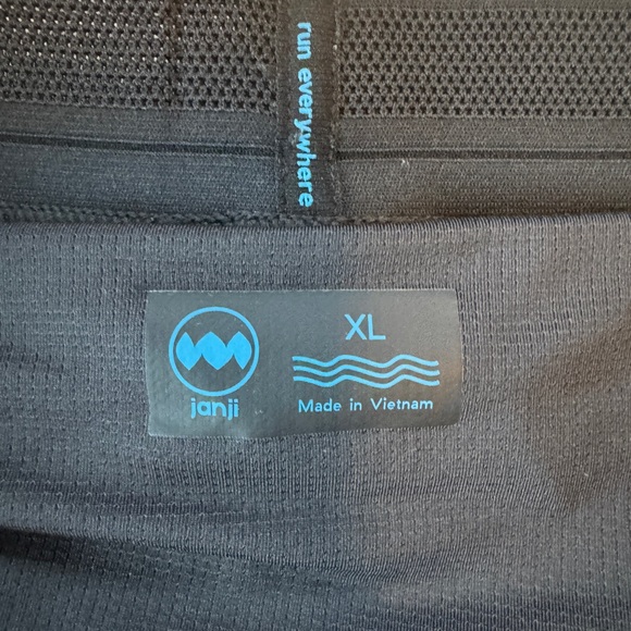 Janji Men’s AFO 5" Middle Short XL Red Black Ikat Print Running Training Trail - Picture 9 of 11